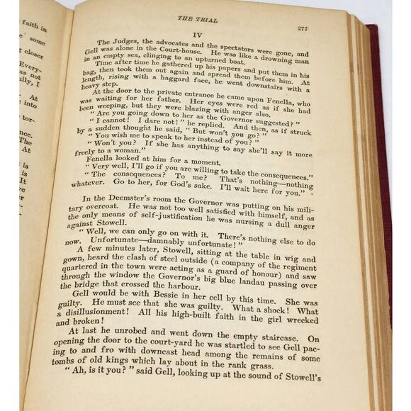 The Master Of Man The Story Of Sin By Hall Caine, Antique Antiquarian Book 1921 - Picture 8 of 16